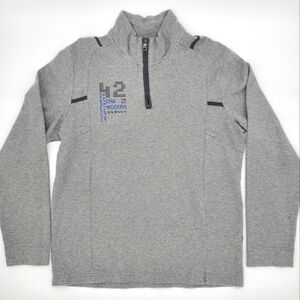 Mexx Men's Long Sleeve Pullover Grey, Size Small